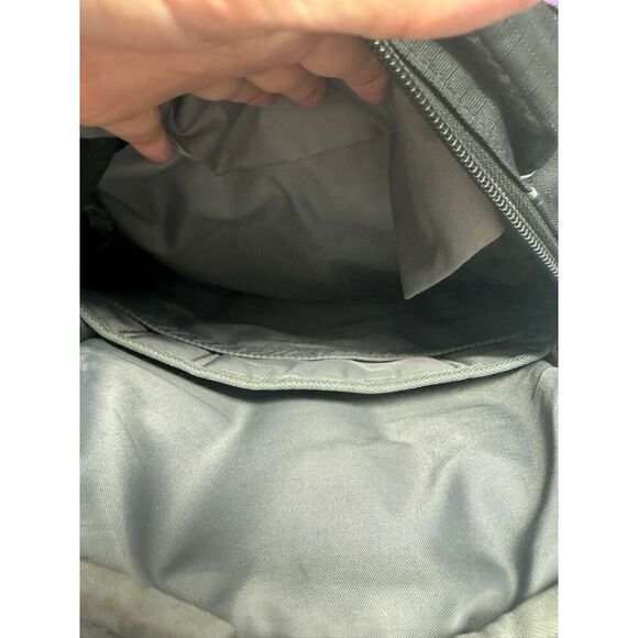 High Sierra Purple Leaf Pattern Multi Pocket Laptop Backpack The Hostel‎ - Picture 5 of 10